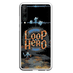 Чехол для Honor P30 с принтом Loop Hero в Санкт-Петербурге, Силикон | Область печати: задняя сторона чехла, без боковых панелей | Тематика изображения на принте: games | knight | loop hero | magic | rogue like | russia | steam | sword | герой петли | игры | магия | меч | рогалик | россия | рыцарь | стим