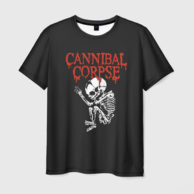 Мужская футболка 3D с принтом Cannibal Corpse в Санкт-Петербурге, 100% полиэфир | прямой крой, круглый вырез горловины, длина до линии бедер | cannibal corpse | kreator | slayer | sodom | анархия | блэк метал | гаражный рок | гитара | гранж | дэт метал | металл | панк рок | рок музыка | рок н ролл | рокер | треш метал | труп каннибал | тяжелый рок | хард рок