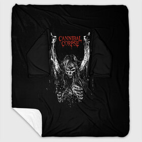 Плед с рукавами с принтом Cannibal Corpse в Санкт-Петербурге, 100% полиэстер | Закругленные углы, все края обработаны. Ткань не мнется и не растягивается. Размер 170*145 | cannibal corpse | kreator | punk rock | slayer | sodom | анархия | блэк метал | гаражный рок | гранж | дэт метал | металл | панк рок | рок музыка | рок н ролл | рокер | треш метал | труп каннибал | тяжелый рок | хард рок