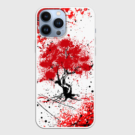 Чехол для iPhone 13 Pro Max с принтом САКУРА | SAKURA | ВИШНЯ в Санкт-Петербурге,  |  | chery | colors | flowers | japan | paints | roses | sakura | брызги | вишня | краски | растения | розы | ромашка | сакура | тюльпаны | цветы | цветы сакуры | япония