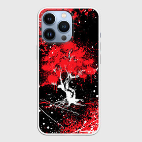 Чехол для iPhone 13 Pro с принтом САКУРА | SAKURA | ВИШНЯ в Санкт-Петербурге,  |  | chery | colors | flowers | japan | paints | roses | sakura | брызги | вишня | краски | растения | розы | ромашка | сакура | тюльпаны | цветы | цветы сакуры | япония