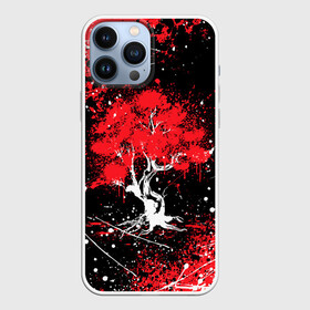 Чехол для iPhone 13 Pro Max с принтом САКУРА | SAKURA | ВИШНЯ в Санкт-Петербурге,  |  | chery | colors | flowers | japan | paints | roses | sakura | брызги | вишня | краски | растения | розы | ромашка | сакура | тюльпаны | цветы | цветы сакуры | япония