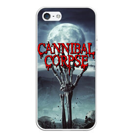 Чехол для iPhone 5/5S матовый с принтом CANNIBAL CORPSE в Санкт-Петербурге, Силикон | Область печати: задняя сторона чехла, без боковых панелей | cannibal corpse | evisceration plague | hammer smashed face. | violence unimagined | дэт метал | музыка | рок | труп каннибала