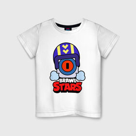 Детская футболка хлопок с принтом STU СТУ Brawl Stars в Санкт-Петербурге, 100% хлопок | круглый вырез горловины, полуприлегающий силуэт, длина до линии бедер | brawl | brawl stars | brawlstars | brawl_stars | jessie | бравл | бравлер stu | бравлстарс | гонщик | каскадер | сту