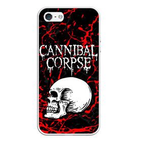 Чехол для iPhone 5/5S матовый с принтом CANNIBAL CORPSE в Санкт-Петербурге, Силикон | Область печати: задняя сторона чехла, без боковых панелей | cannibal corpse | evisceration plague | hammer smashed face. | violence unimagined | дэт метал | музыка | рок | труп каннибала