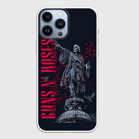 Чехол для iPhone 13 Pro Max с принтом GUNS N ROSES в Санкт-Петербурге,  |  | Тематика изображения на принте: band | gnr | guns n roses | hardrock | metal | music | retro | rock | slash | usa | группа | метал | музыка | ретро | розы | рок | роуз | слэш | стволы