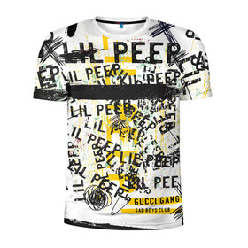 Мужская футболка 3D спортивная с принтом LIL PEEP Vintage Graffiti Wall в Санкт-Петербурге, 100% полиэстер с улучшенными характеристиками | приталенный силуэт, круглая горловина, широкие плечи, сужается к линии бедра | baby | bart | bird | cry | cry baby | cry dead smile | crybaby | gucci gang | lil peep | lil prince | logobombing | love | pattern | pink | граффити | гуччи | зарубежная музыка | лил пип | логобомбинг | любовь | маленький принц | малыш | патт