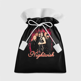 Подарочный 3D мешок с принтом Nightwish в Санкт-Петербурге, 100% полиэстер | Размер: 29*39 см | gothic | metall | nightwish | rock | tarja turunen | готические | логотипы рок групп | метал | музыка | найтвиш | рок группы | рокерские | симфоник метал | тарья турунен