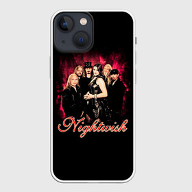 Чехол для iPhone 13 mini с принтом Nightwish в Санкт-Петербурге,  |  | gothic | metall | nightwish | rock | tarja turunen | готические | логотипы рок групп | метал | музыка | найтвиш | рок группы | рокерские | симфоник метал | тарья турунен