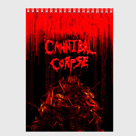 Скетчбук с принтом CANNIBAL CORPSE в Санкт-Петербурге, 100% бумага
 | 48 листов, плотность листов — 100 г/м2, плотность картонной обложки — 250 г/м2. Листы скреплены сверху удобной пружинной спиралью | blood | cannibal corpse | death metal | grunge | hardcore | music | punk | rock | usa | группа | канибал | кровь | метал | музыка | рок | сша | труп