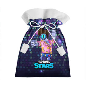 Подарочный 3D мешок с принтом STU СТУ Brawl Stars в Санкт-Петербурге, 100% полиэстер | Размер: 29*39 см | brawl | brawl stars | brawlstars | brawl_stars | jessie | бравл | бравлер stu | бравлстарс | гонщик | каскадер | сту
