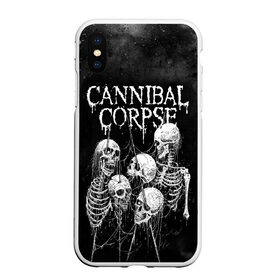 Чехол для iPhone XS Max матовый с принтом Cannibal Corpse в Санкт-Петербурге, Силикон | Область печати: задняя сторона чехла, без боковых панелей | canibal corpse | cannibal corpse | death metal | группы | дэт метал | канибал корпс | метал | рок