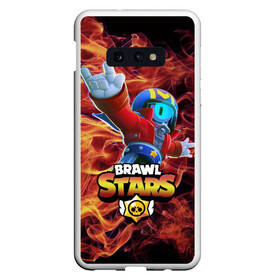 Чехол для Samsung S10E с принтом Brawl Stars - Stu в Санкт-Петербурге, Силикон | Область печати: задняя сторона чехла, без боковых панелей | brawl | brawl ruffs | brawl stars | brawler | colonel ruffs | leon | new brawler | ruffs | ruffus | starrforce | stu | superstar | бравл | бравл старс | бравлер | гавс | гонщик | леон | руффс | сту | сту   каскадёр | сту суперзвезда | 