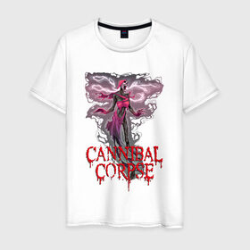 Мужская футболка хлопок с принтом Cannibal Corpse | Труп Каннибала (Z) в Санкт-Петербурге, 100% хлопок | прямой крой, круглый вырез горловины, длина до линии бедер, слегка спущенное плечо. | cannibal | cannibal corpse | corpse | death metal | deathgrind | алекс уэбстер | брутальный дэт метал | дэт метал | дэтграйнд | пол мазуркевич | роб барретт | труп каннибала