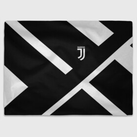 Плед 3D с принтом JUVENTUS / ЮВЕНТУС в Санкт-Петербурге, 100% полиэстер | закругленные углы, все края обработаны. Ткань не мнется и не растягивается | black white | cr7 | fc juventus | football | juve | juventus | ronaldo | sport | бык | роналдо | роналду | спорт | футбол | чёрно белый | ювентус