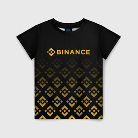 Детская футболка 3D с принтом BINANCE | БИНАНС БИРЖА в Санкт-Петербурге, 100% гипоаллергенный полиэфир | прямой крой, круглый вырез горловины, длина до линии бедер, чуть спущенное плечо, ткань немного тянется | bitcoin | blockchain | btc | cardano | crypto | ethereum | polkadot | tether | xrp | бинанс | биткоин | блокчейн | валюта | деньги | криптовалюта | майнер | майнинг | цифровая валюта | цифровое золото | эфир