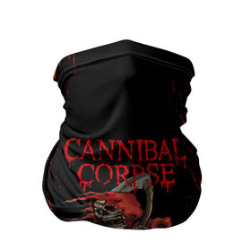 Бандана-труба 3D с принтом Cannibal Corpse | Труп Каннибала (Z) в Санкт-Петербурге, 100% полиэстер, ткань с особыми свойствами — Activecool | плотность 150‒180 г/м2; хорошо тянется, но сохраняет форму | cannibal | cannibal corpse | corpse | death metal | deathgrind | алекс уэбстер | брутальный дэт метал | дэт метал | дэтграйнд | пол мазуркевич | роб барретт | труп каннибала
