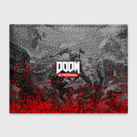 Обложка для студенческого билета с принтом DOOM в Санкт-Петербурге, натуральная кожа | Размер: 11*8 см; Печать на всей внешней стороне | anime | burbank | comics | cosplay | doom | doommetal | dragonballfighterz | esports | gamergirls | gamers | metal | music | nerdygirls | nintendo | ps4 | realawesomenetwork | rock | rockband4 | sludge | switch | twitch | videogames 