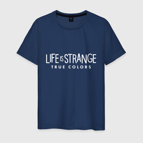 Мужская футболка хлопок с принтом Life is Strange: True Colors в Санкт-Петербурге, 100% хлопок | прямой крой, круглый вырез горловины, длина до линии бедер, слегка спущенное плечо. | amberprice | art | chloeprice | chris | colors | daniel | danieldiaz | is | life | lifeisstrange | lifeisstrange3 | lifeisstrangebeforethestorm | lifeisstrangegame | lis | lis3 | maxcaulfield | pricefield | rachelamber | sean | seandiaz | strange