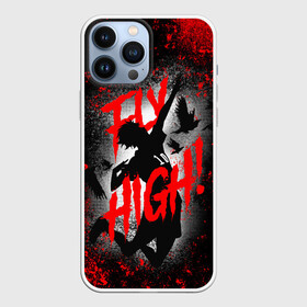 Чехол для iPhone 13 Pro Max с принтом FLY HIGH | ВОЛЕЙБОЛ в Санкт-Петербурге,  |  | Тематика изображения на принте: anime | haikyu | haikyuu | karasuno | аниме | аниме карасуно | волейбол | ворон | кагеяма | карасуно | кей | кенма | козуме | куроо | манга | мяч | некома | сатори | сёё хината | тендо | тобио | хайкью карасуно | хината