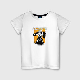 Детская футболка хлопок с принтом Dota 2 - Джаггернаут в Санкт-Петербурге, 100% хлопок | круглый вырез горловины, полуприлегающий силуэт, длина до линии бедер | dota 2 | брызги | войн | джаггернаут | дота 2 | краска | персонаж | рыцарь