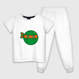 Детская пижама хлопок с принтом Michelangelo в Санкт-Петербурге, 100% хлопок |  брюки и футболка прямого кроя, без карманов, на брюках мягкая резинка на поясе и по низу штанин
 | donatello | leonardo | michelangelo | ninja | pizza | raphael | turtles | донателло | животные | карате | комикс | комиксы | леонардо | микеланджело | мультфильм | мутант | мутанты | ниндзя | пицца | рафаэль | сплинтер | супергерой