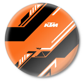 Значок с принтом KTM | КТМ SPORT в Санкт-Петербурге,  металл | круглая форма, металлическая застежка в виде булавки | Тематика изображения на принте: enduro | ktm | moto | moto sport | motocycle | orange | sportmotorcycle | ктм | мото | мото спорт | мотоспорт | оранжевый | спорт мото