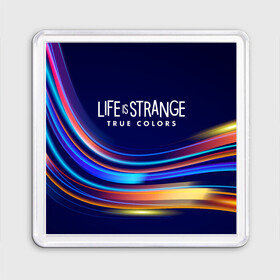 Магнит 55*55 с принтом Life is Strange True Colors в Санкт-Петербурге, Пластик | Размер: 65*65 мм; Размер печати: 55*55 мм | Тематика изображения на принте: amberprice | art | chloeprice | chris | colors | daniel | danieldiaz | is | life | lifeisstrange | lifeisstrange3 | lifeisstrangebeforethestorm | lifeisstrangegame | lis | lis3 | maxcaulfield | pricefield | rachelamber | sean | seandiaz | strange