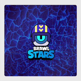 Магнитный плакат 3Х3 с принтом STU СТУ Brawl Stars в Санкт-Петербурге, Полимерный материал с магнитным слоем | 9 деталей размером 9*9 см | Тематика изображения на принте: brawl | brawl stars | brawlstars | brawl_stars | jessie | бравл | бравлер stu | бравлстарс | гонщик | каскадер | сту