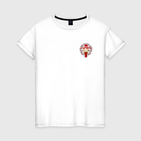 Женская футболка хлопок с принтом Hellsing logo в Санкт-Петербурге, 100% хлопок | прямой крой, круглый вырез горловины, длина до линии бедер, слегка спущенное плечо | hellsing | вампир | кровь | язык