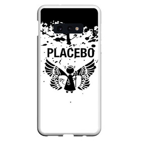 Чехол для Samsung S10E с принтом placebo в Санкт-Петербурге, Силикон | Область печати: задняя сторона чехла, без боковых панелей | Тематика изображения на принте: black eyed | black market music | every you every me | nancy boy | placebo | placebo interview | placebo live | placebo nancy | pure morning | running up that hill | special k | taste in men | where is my mind | without you i’m nothing