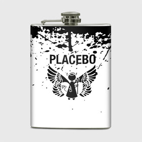 Фляга с принтом placebo в Санкт-Петербурге, металлический корпус | емкость 0,22 л, размер 125 х 94 мм. Виниловая наклейка запечатывается полностью | Тематика изображения на принте: black eyed | black market music | every you every me | nancy boy | placebo | placebo interview | placebo live | placebo nancy | pure morning | running up that hill | special k | taste in men | where is my mind | without you i’m nothing