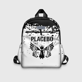 Детский рюкзак 3D с принтом placebo в Санкт-Петербурге, 100% полиэстер | лямки с регулируемой длиной, сверху петелька, чтобы рюкзак можно было повесить на вешалку. Основное отделение закрывается на молнию, как и внешний карман. Внутри дополнительный карман. По бокам два дополнительных кармашка | Тематика изображения на принте: black eyed | black market music | every you every me | nancy boy | placebo | placebo interview | placebo live | placebo nancy | pure morning | running up that hill | special k | taste in men | where is my mind | without you i’m nothing