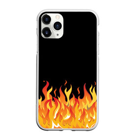Чехол для iPhone 11 Pro матовый с принтом ОГОНЬ И НИЧЕГО ЛИШНЕГО в Санкт-Петербурге, Силикон |  | blaze | cs go | csgo | блазе | блейз | вектор | кс го | ксго | на черном фоне | нечего лишнего | огонь | пламя | языки пламени
