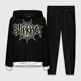 Женский костюм 3D (с толстовкой) с принтом Slipknot 1995 в Санкт-Петербурге,  |  | metal | music | rock | slipknot | логотип | металл | музыка | надпись | пентаграмма | рок | слипкнот | узор | цифры
