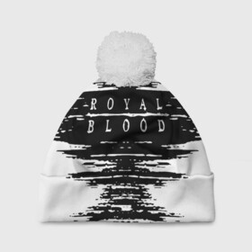 Шапка 3D c помпоном с принтом royal blood в Санкт-Петербурге, 100% полиэстер | универсальный размер, печать по всей поверхности изделия | alternative rock | ben thatcher | blues rock | drums | garage rock | mike kerr | official music vi | official video | rock duo | royal blod | royal blood | royal blood official | royal blood uk | royal bloods | royalblood | the royal blood