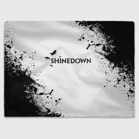 Плед 3D с принтом shinedown в Санкт-Петербурге, 100% полиэстер | закругленные углы, все края обработаны. Ткань не мнется и не растягивается | 45 shinedown | atlantic | atlantic records | brent smith | cut the cord | get up shinedown | music video | official video | rock | shinedown | shinedown (musical group) | shinedown devil | sound of madness | state of my head | zach myers