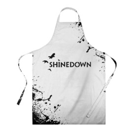 Фартук 3D с принтом shinedown в Санкт-Петербурге, 100% полиэстер | общий размер — 65 х 85 см, ширина нагрудника — 26 см, горловина — 53 см, длина завязок — 54 см, общий обхват в поясе — 173 см. Принт на завязках и на горловине наносится с двух сторон, на основной части фартука — только с внешней стороны | 45 shinedown | atlantic | atlantic records | brent smith | cut the cord | get up shinedown | music video | official video | rock | shinedown | shinedown (musical group) | shinedown devil | sound of madness | state of my head | zach myers