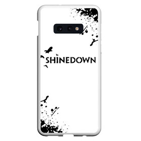 Чехол для Samsung S10E с принтом shinedown в Санкт-Петербурге, Силикон | Область печати: задняя сторона чехла, без боковых панелей | Тематика изображения на принте: 45 shinedown | atlantic | atlantic records | brent smith | cut the cord | get up shinedown | music video | official video | rock | shinedown | shinedown (musical group) | shinedown devil | sound of madness | state of my head | zach myers