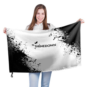 Флаг 3D с принтом shinedown в Санкт-Петербурге, 100% полиэстер | плотность ткани — 95 г/м2, размер — 67 х 109 см. Принт наносится с одной стороны | Тематика изображения на принте: 45 shinedown | atlantic | atlantic records | brent smith | cut the cord | get up shinedown | music video | official video | rock | shinedown | shinedown (musical group) | shinedown devil | sound of madness | state of my head | zach myers