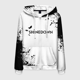 Мужская толстовка 3D на молнии с принтом shinedown в Санкт-Петербурге, 100% полиэстер | длина до линии бедра, манжеты и пояс оформлены мягкой тканевой резинкой, двухслойный капюшон со шнурком для регулировки, спереди молния, по бокам два кармана | 45 shinedown | atlantic | atlantic records | brent smith | cut the cord | get up shinedown | music video | official video | rock | shinedown | shinedown (musical group) | shinedown devil | sound of madness | state of my head | zach myers