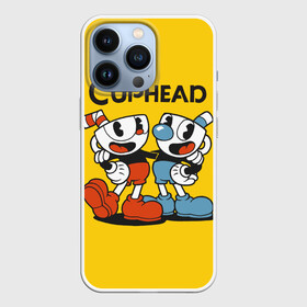 Чехол для iPhone 13 Pro с принтом CUPHEAD в Санкт-Петербурге,  |  | run and gun | studiomdhr entertainment | tedcuphd | платформер | чашкоголовый