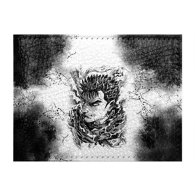 Обложка для студенческого билета с принтом BERSERK БЕРСЕРК в Санкт-Петербурге, натуральная кожа | Размер: 11*8 см; Печать на всей внешней стороне | anime | anime berserk | berserk | knight | manga | аниме | аниме берсерк | берсерк | клеймо | манга | рыцарь | япония