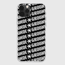 Чехол для iPhone 12 Pro Max с принтом UNDERGROUND в Санкт-Петербурге, Силикон |  | under | underground | андер | молодежное | пестрое | рэп | улица | хайп | хип хоп