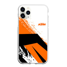 Чехол для iPhone 11 Pro матовый с принтом KTM | КТМ (Z) в Санкт-Петербурге, Силикон |  | enduro | ktm | moto | moto sport | motocycle | sportmotorcycle | ктм | мото | мото спорт | мотоспорт | спорт мото