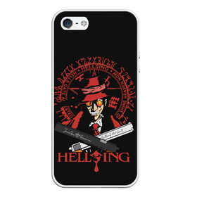 Чехол для iPhone 5/5S матовый с принтом Hellsing в Санкт-Петербурге, Силикон | Область печати: задняя сторона чехла, без боковых панелей | alexander | alucard | anderson | dracula | hellsing | integra | seras | victoria | walter | александр | алукард | андерсон | ван | виктория | винкль | ганс | гюнше | дракула | интегра | макс | монтана | рип | серас | уолтер | хеллсинг | шрёдин