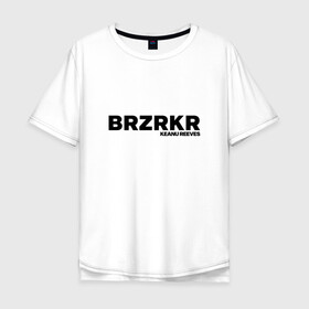 Мужская футболка хлопок Oversize с принтом Комикс BRZRKR Киану Ривз в Санкт-Петербурге, 100% хлопок | свободный крой, круглый ворот, “спинка” длиннее передней части | anime | berserker | brzrkr merch | brzrkr мерч | cinema | comics | comix | film | john wick | keanu reeves | logo | movie | netflix | аниме | аниме сериал | берсерк | берсеркер | бог войны | джон уик | кино | лого | минимализм | мифология | нетф