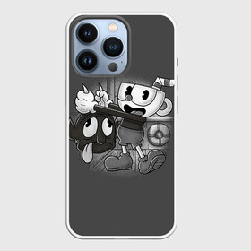 Чехол для iPhone 13 Pro с принтом CUPHEAD в Санкт-Петербурге,  |  | art | cartoon | cup | cuphead | devil | dice | game | king | mugman | the | арт | бос | босс | голова | демон | дьявол | игра | капхед | магмен | мультик | мультфильм | платформер | чаша | чашка | человек | черт