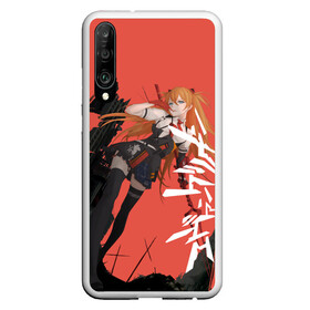 Чехол для Honor P30 с принтом Evangelion Asuka Langley в Санкт-Петербурге, Силикон | Область печати: задняя сторона чехла, без боковых панелей | eva | eva 00 | eva 01 | eva 02 | rei | rei ayanami | shinji ikari | аска | ева | ева 02 | евангелион