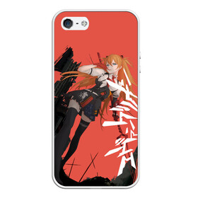 Чехол для iPhone 5/5S матовый с принтом Evangelion Asuka Langley в Санкт-Петербурге, Силикон | Область печати: задняя сторона чехла, без боковых панелей | Тематика изображения на принте: eva | eva 00 | eva 01 | eva 02 | rei | rei ayanami | shinji ikari | аска | ева | ева 02 | евангелион